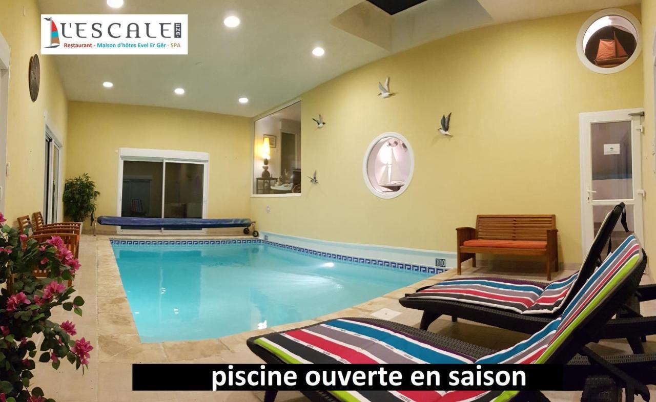 L'Escale Evel Er Ger Bed and Breakfast Locquirec Εξωτερικό φωτογραφία