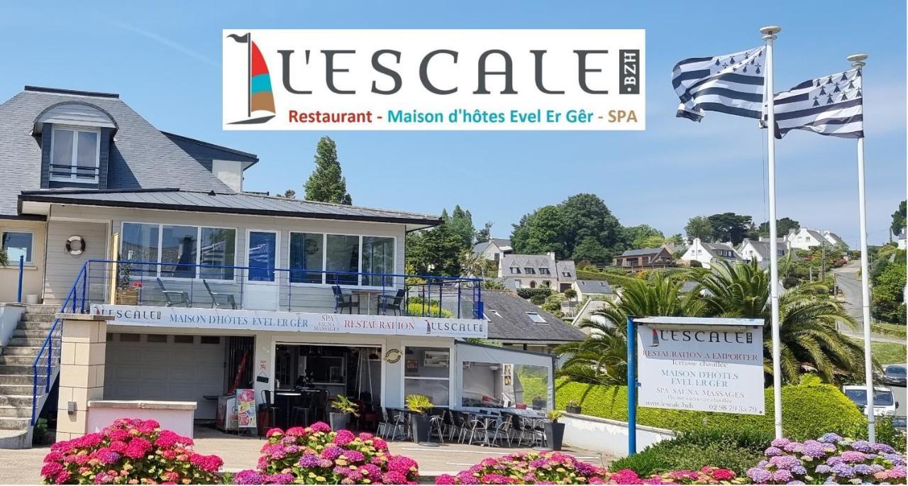 L'Escale Evel Er Ger Bed and Breakfast Locquirec Εξωτερικό φωτογραφία