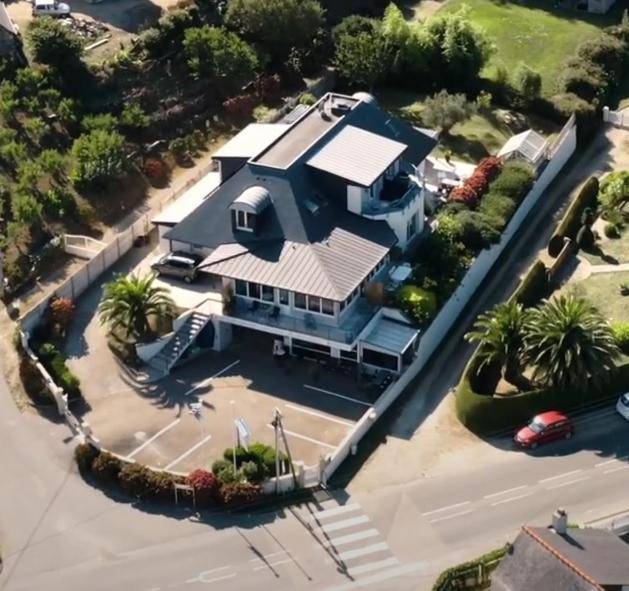 L'Escale Evel Er Ger Bed and Breakfast Locquirec Εξωτερικό φωτογραφία